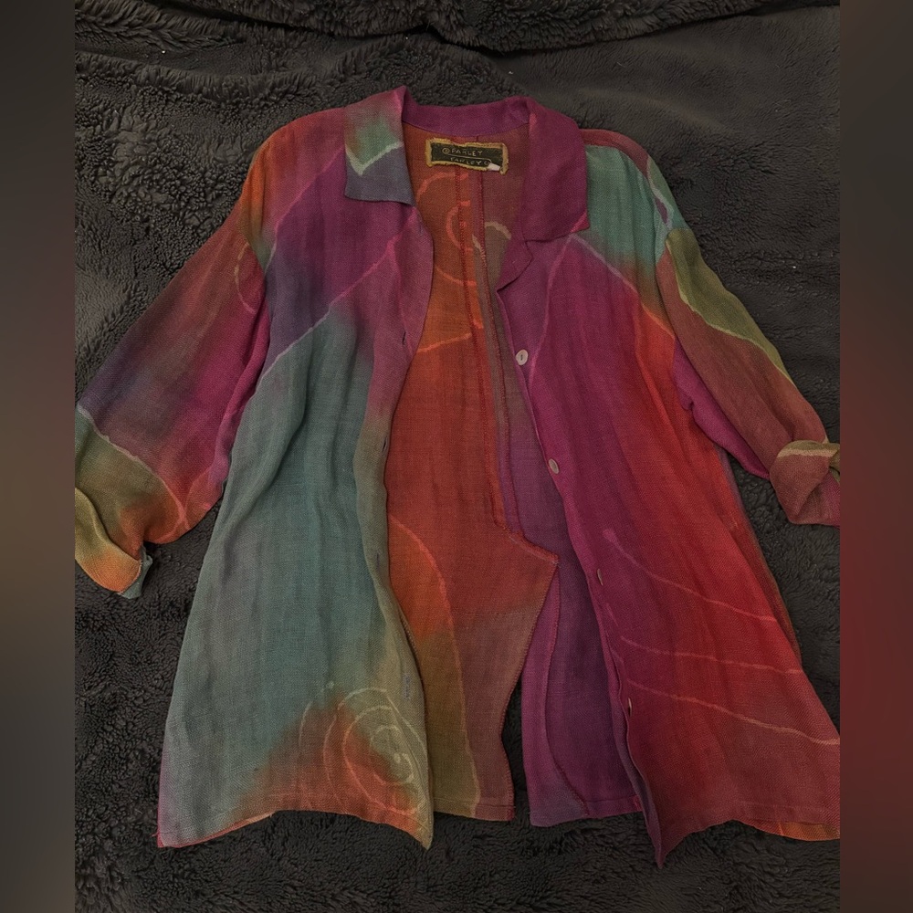 Farley Linen Tunic - Picture 2 of 6